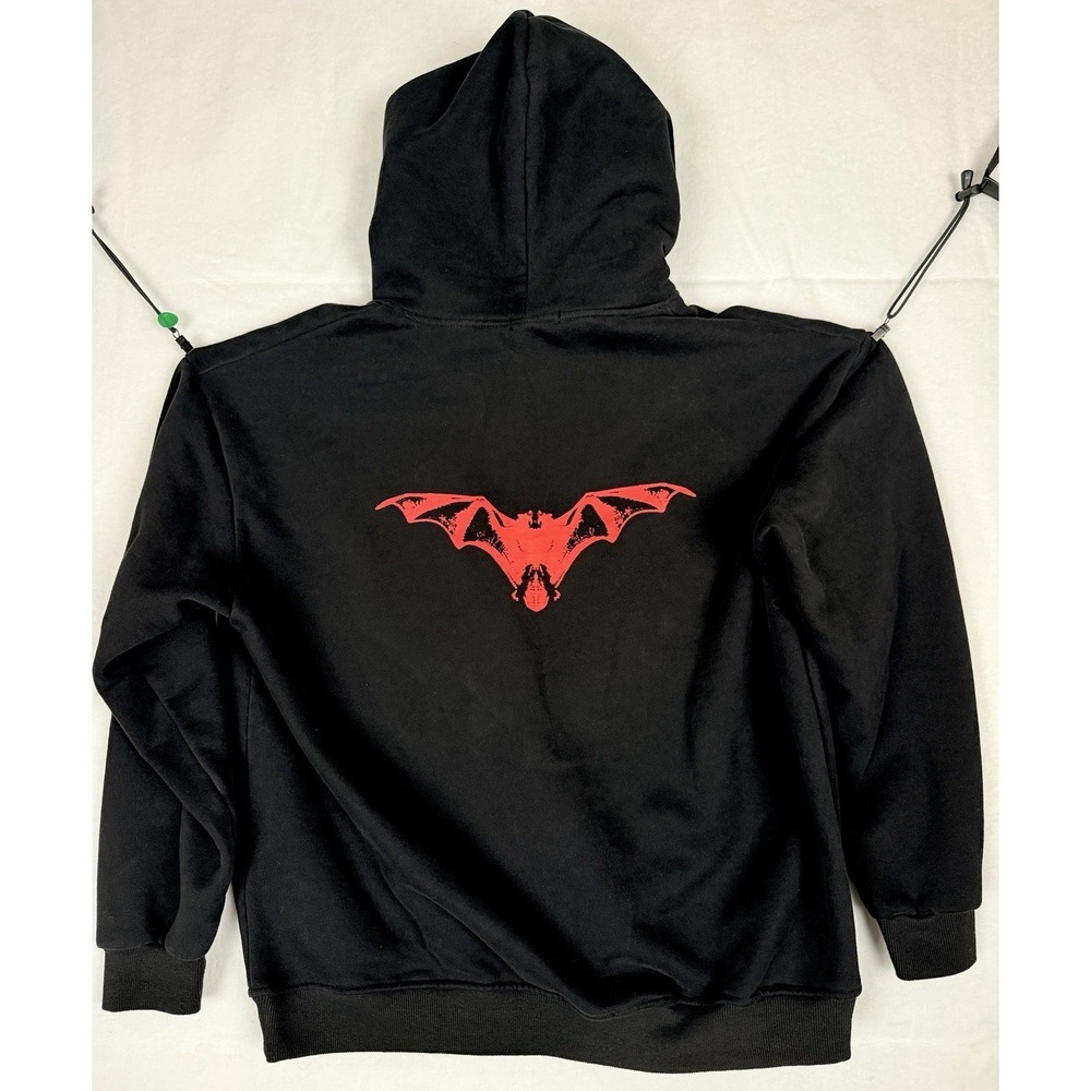 BrandJewelryCo Double Joker Hoodie XL Heavyweight Rare Sold Out Streetwear Bat - Picture 2 of 6